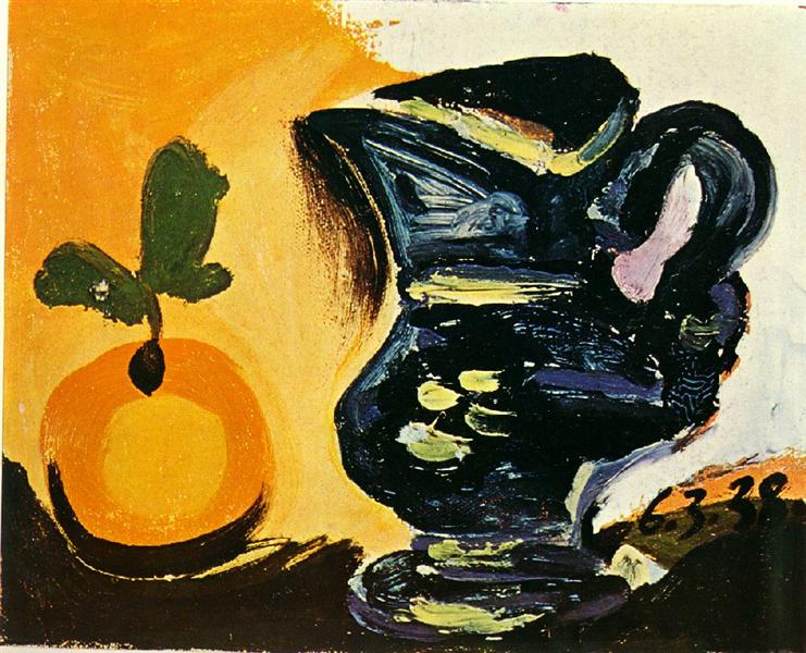 Pablo Picasso Classical Oil Paintings Untitled Fruits